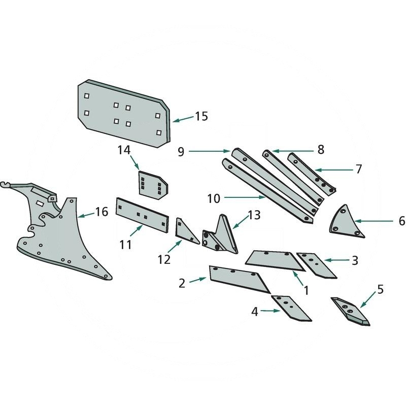 Mouldboard slat | 3444131 | zdjęcie nr 2